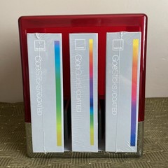 Pantone GEO System Red Cube 3 Sealed Books Fan Guide Color Coated Sticks Palette