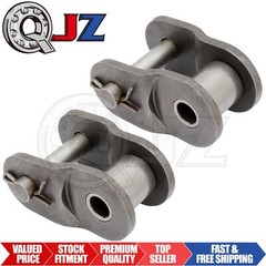[(Qty.2)] New 160-1R-OL Off Link/Half Link For Single-Strand Roller Chain #160