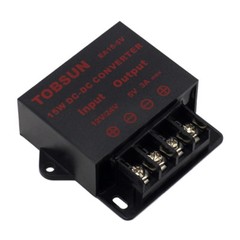 DC-DC 12V/24V to 5V 3A 15W Step Down Regulator Converter Module
