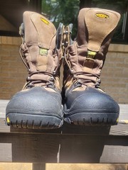 🔥KEEN Utility 🇺🇸Coburg 8 Inch Waterproof Boot Cascade Brown Black 1017833 8D