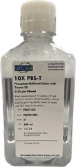 10X PBS-T (PBS with Tween 20), pH 7.4 – Sterile, 0.22um Filtered – 500 mL