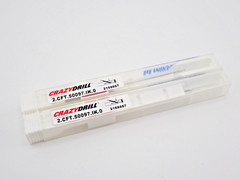 Mikron 2.CFT.50097.IK.0 Carbide Drill 0.80mm CrazyDrill 50xD (Qty. 2)