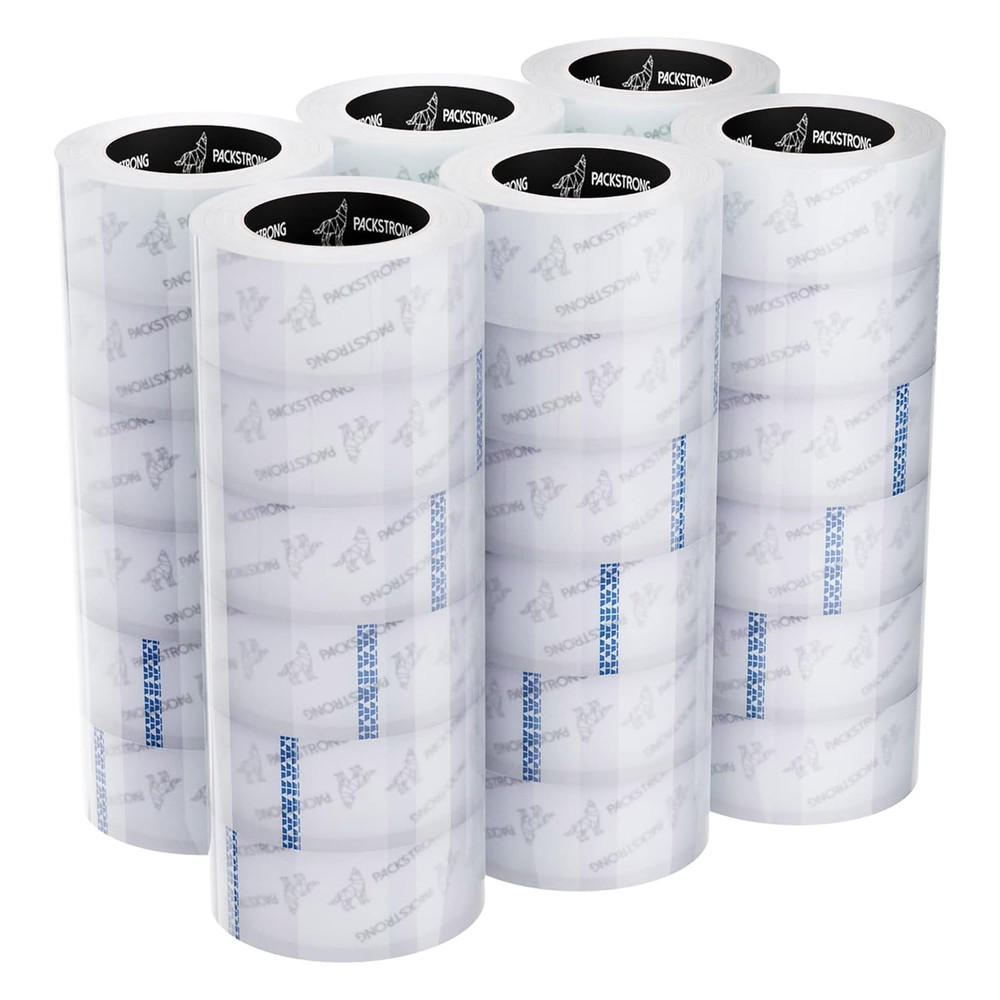 Industrial Grade Clear Packing Tape 36 Rolls – 110 Yards per Roll – 2″ Wide X 2.