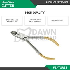 TC Ligature Wire Cutter Orthodontic Soft & Hard Wire Cutting Straight German Gr
