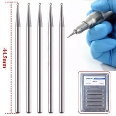 Dental Burs HP 1/2/3/4/8 Round Tungsten Carbide 2.35mm for Straight Handpiece