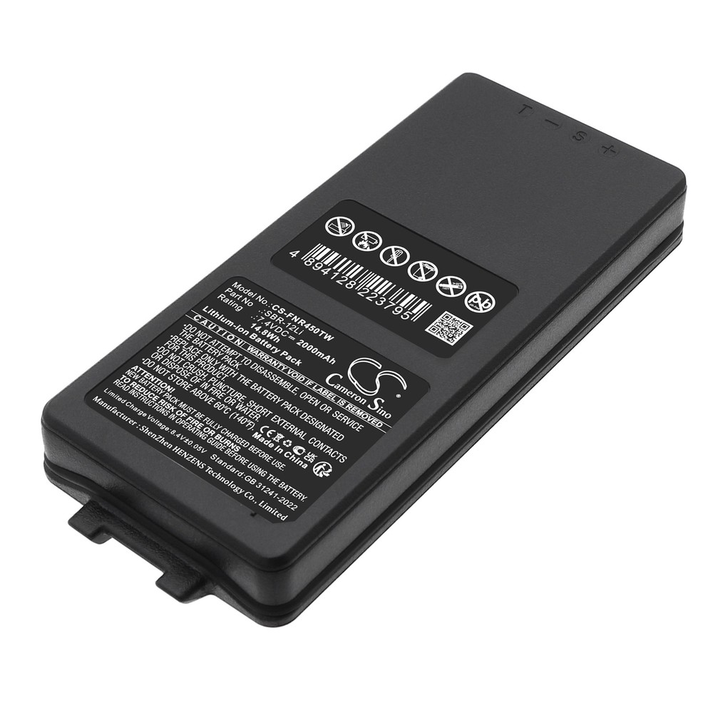 Battery for AOR AR-DV10 P/N:BP-10 2000mAh / 14.8Wh
