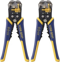 IRWIN Vise-Grip Wire Stripper, 2″ Jaw, Cuts 10-24 AWG, ProTouch Comfort Grip, Bl