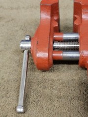Yost 250 Corner Edge Table Bench Vise 2-1/2″ 2.5 Clamp On Red USA