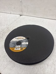 FlexOVit 16″ X 1/8″ X 1″ FLEXON RAILTRACK Premium Zirconia Cut Off Wheel 10 Ct