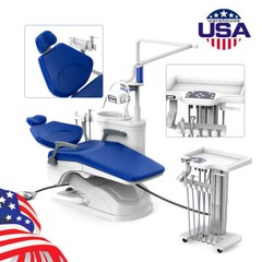 Dental Unit Chair Computer Controlled DC Motor Integral Doctor Stool TJ2688-A1-1