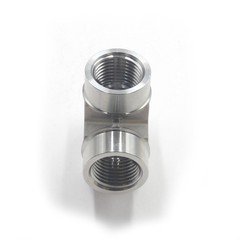 HFS(R) 1/2″ NPT Female Thread Pipe Fitting 4 Way Cross Stainless Steel 304