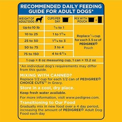 Pedigree Adult, 3.5 Pound, 4 Per Case