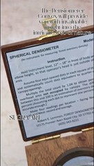 Forestry Densiometer Convex Spherical Crown Adult Unisex Nature Science