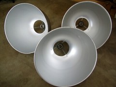 Alzak Abolite 24″ high bay 400 watt 277 V metal halide fixture + ballast AM-277