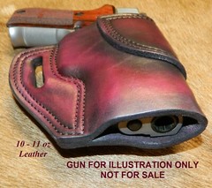Gary C’s Leather OWB Avenger HOLSTER for Sig Sauer P220 Carry 3.9″