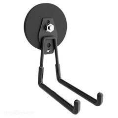 88mm Strong Heavy-Duty Magnetic Rubber Hooks N42, Anti-Slip Coating (2 Pack)