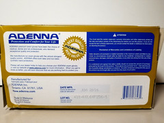Adenna Latex Powder Free Examination Gloves Size Large 3 Boxes