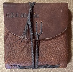 RENAISSANCE ART Leather Journal Handmade Bound Journal Blank Book Sketchbook