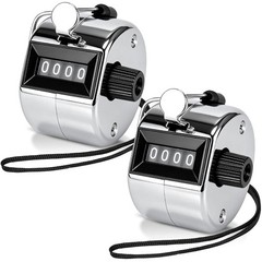 Hand Metal Tally Clicker Counter 4 Digit Nylon Clicker Counter Machine