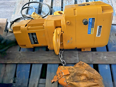 Harrington ER020L 2 Ton 4000LB Electric Chain Hoist 230/460V 3Ph 14 FPM