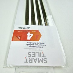 SMART TILES (Ambra SE1077-4) 18″ x 0.27″ (4 strips) Peel & Stick Finishing Edge