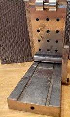 Sine Plate Tilting Angle Toolmaker Bridgeport Adjustable CNC Mill Workholding