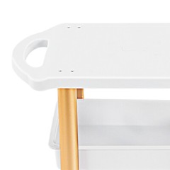 Instrument Rolling Cart For Cavitation Beauty Machine Salon SPA Trolley Stand US