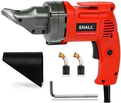 SHALL Electric Metal Cutting Shear, 4.0-Amp Corded Sheet Metal Cutter, Variab…