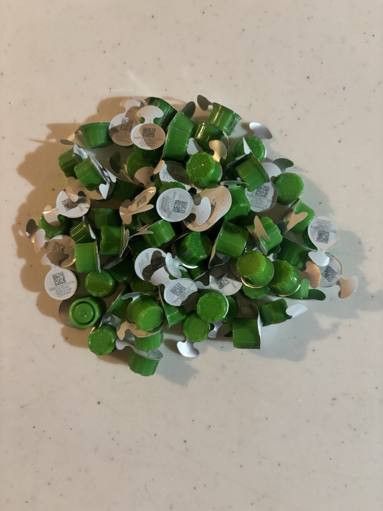 100 Green curo caps Protection Disinfecting Picc Iv Port Line First Aid