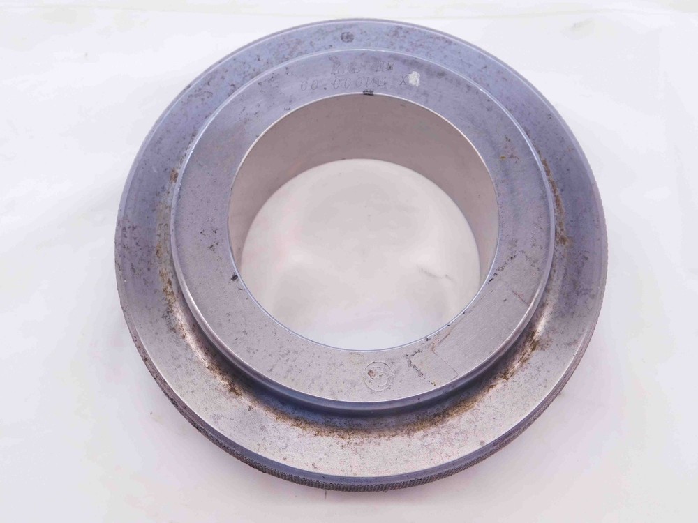 60.000 CLASS X MASTER PLAIN BORE RING GAGE ONSIZE 60.000 mm 2.3622 60.00