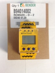 BENDER RCM420-D-2 Residual Current Monitor 12 BRAND NEW