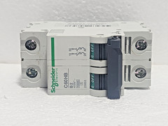 Schneider Electric MCB Circuit Breaker C60HB B2 2A 2 Pole 415V AC 10kA P/N 25853