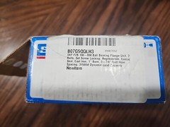 SKF Oval Flanged ball Bearing Unit F2B 012-RM. NOS