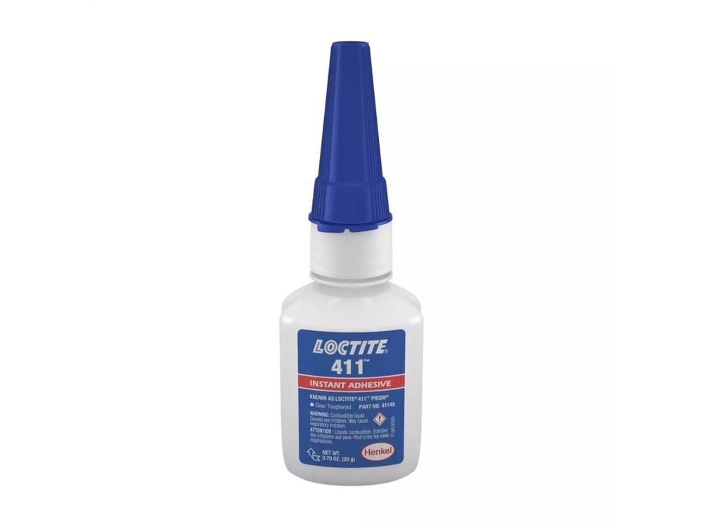 Loctite 135446 – 411 Prism Instant Adhesive, Clear, 20g Bottle