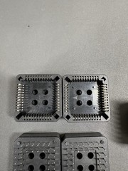 PLCC 44 Pin IC Sockets Through Hole Square Chip Sockets Lot 10