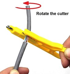 Network Phone Cable Tester Crimper RJ11 RJ12 RJ45 CAT5e Tool Kit Stripper