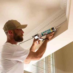 12-Pack DAP Alex Plus Acrylic Latex Caulk Plus Silicone Interior Exterior White