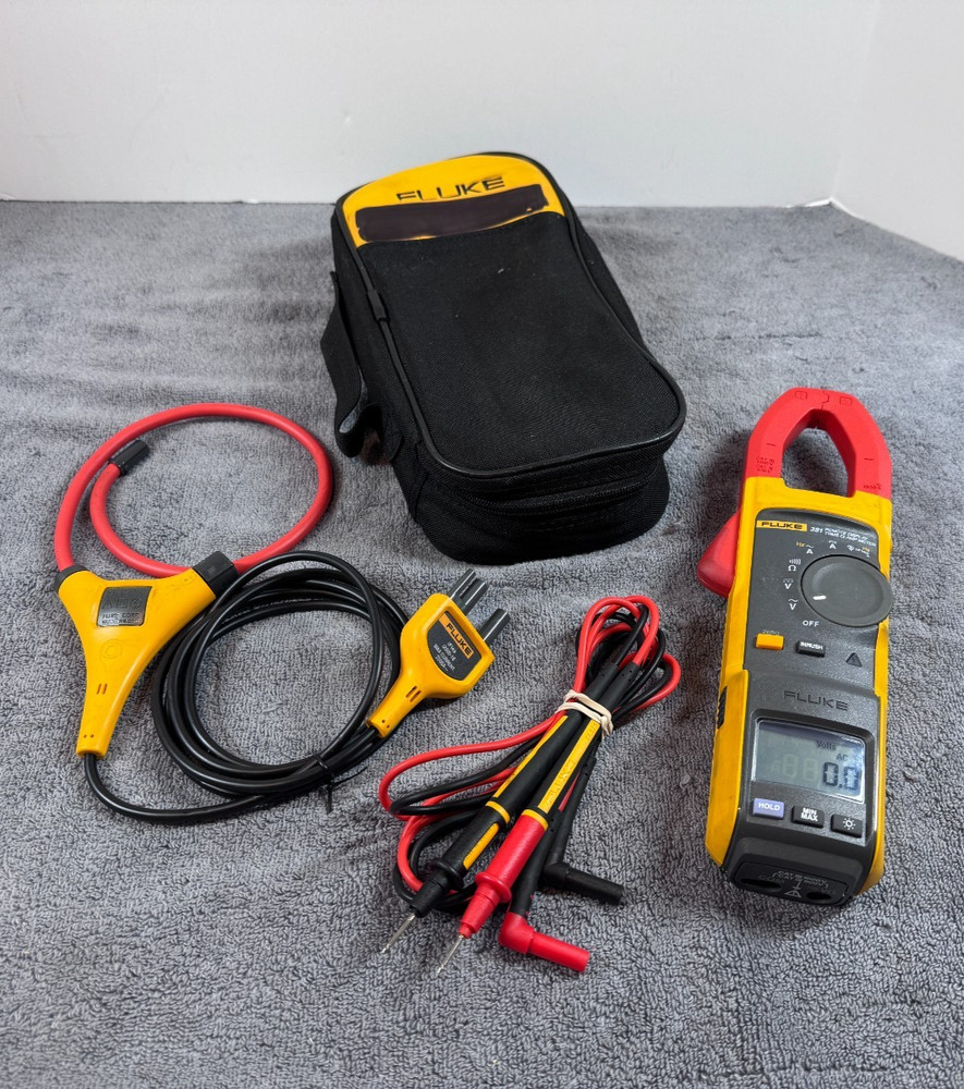 FLUKE 381 True RMS AC/DC Clamp Meter Remote Display with iFlex i2500-18