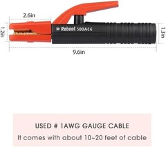 Reboot 250A 8-in-1 MIG/TIG/Stick RBM2500 PRO+500A Holder,120/240V Full Kit .