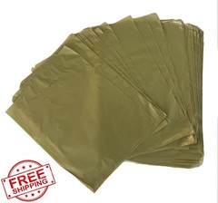 MMSBAGS Green Gold 12×15″ Bags 100 ct