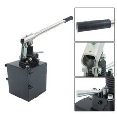 Double Acting Hydraulic Pump 2.7CID 5qt Manual With Control Valve