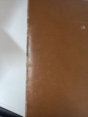 Rawlings Dodgers Leather Portfolio Notepad With Dodger Logo On Paper 🍀