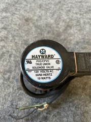 Hayward SV10050STE 1/2″ PVC Viton True Union Solenoid Valve Used