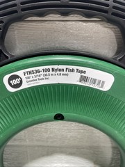 Greenlee FTN536-100 100-Feet x 3/16-Inch Nylon Fish Tape