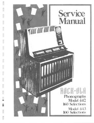 Rock-Ola Jukebox Service Manual Reprint CD Thumb Drive Check Description