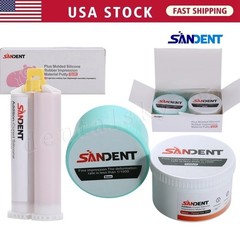 Dental Elastomeric Impression Putty Soft Silicone Material SANDENT USA
