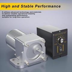 High Torque Electric 110V AC Gear Motor Variable Speed 50/60HZ 12RPM 6W 120K …