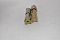 Lot of 2 Rexnord 10486804 Utility Barrel Lock #6 Gold Lock w/End Cap, 93180124