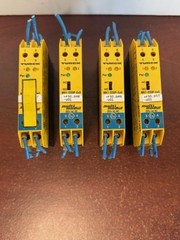 (4) Turck MK1-22UP-EX0/24VDC/K07 Isolating Switching Amplifier Lot of 4 New