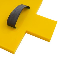 3PCS Concrete Stamping Mold Yellow Concrete Stamping Texture Mats For Wall&Floor